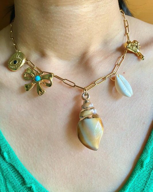 Beach Charm Necklace