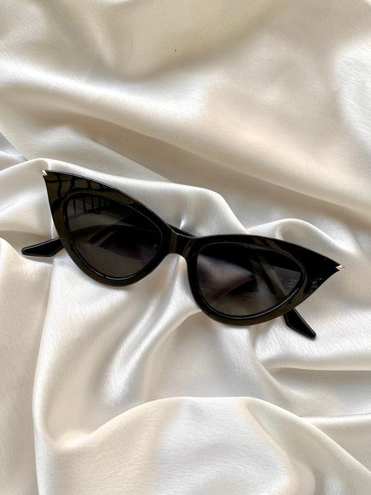 Cat Eye Black Sunglass