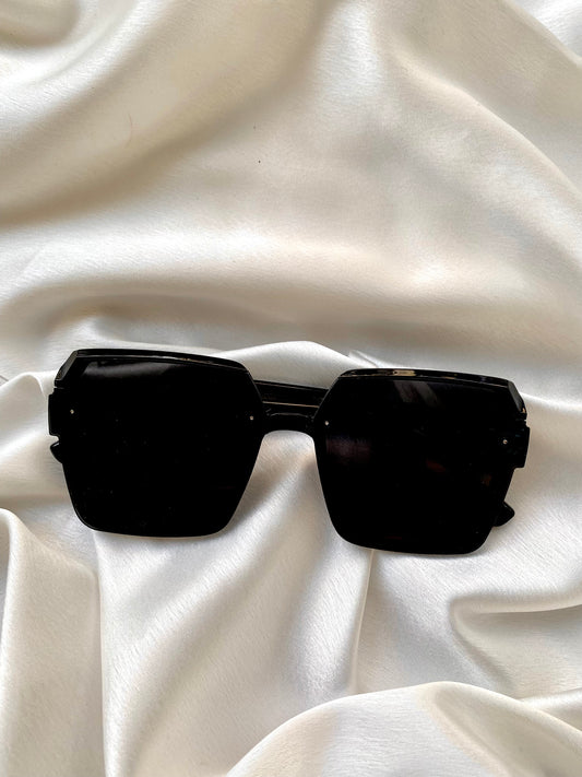 Jet Black Sunglass