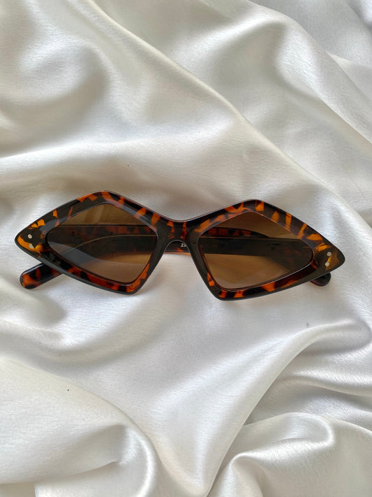 Leopard Triangle Sunglass
