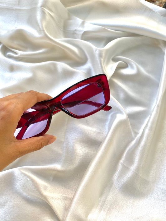 Velvet Red Sunglass