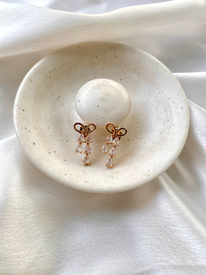 Dazzle Bow Earings