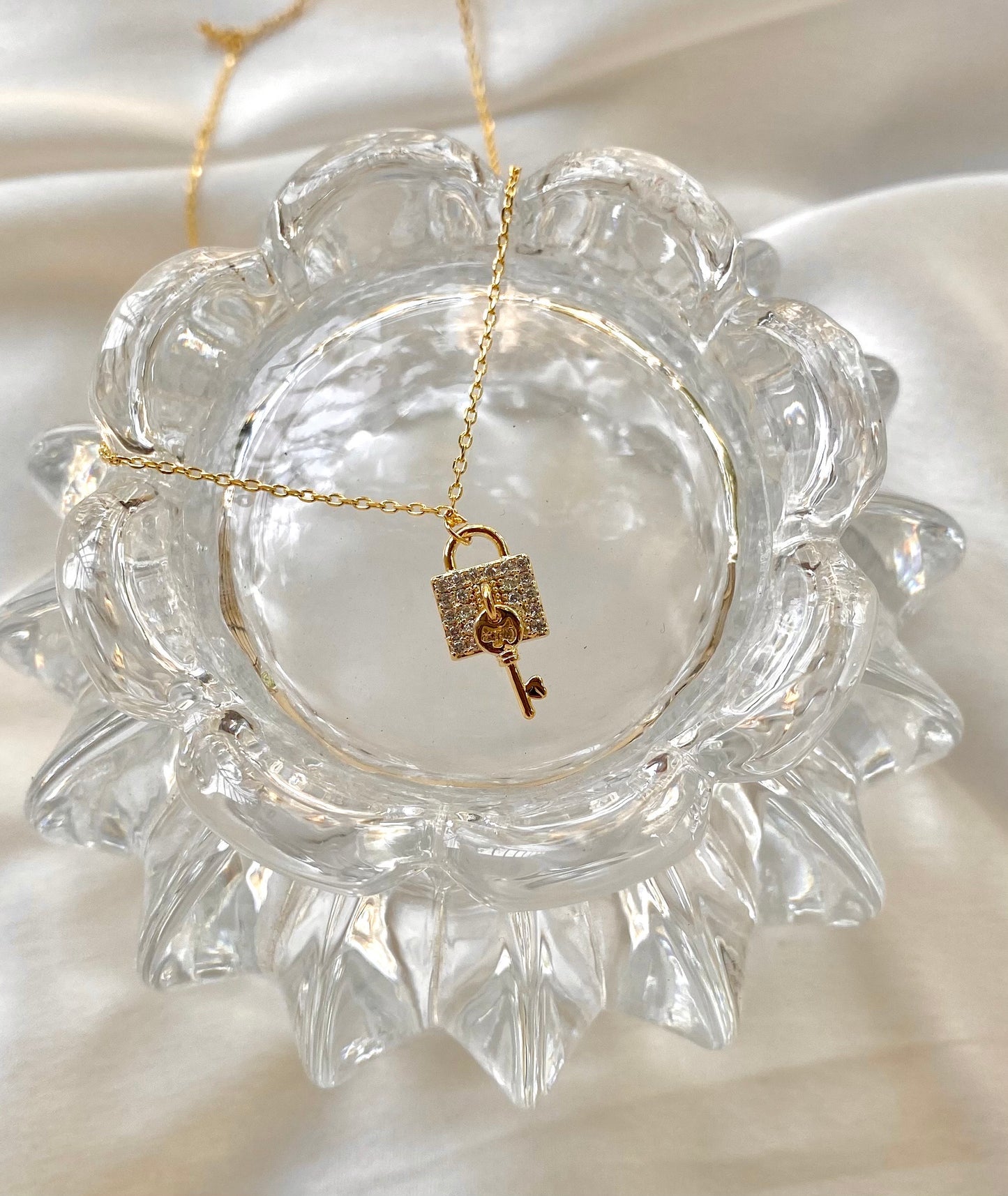 Lock & Key Necklace