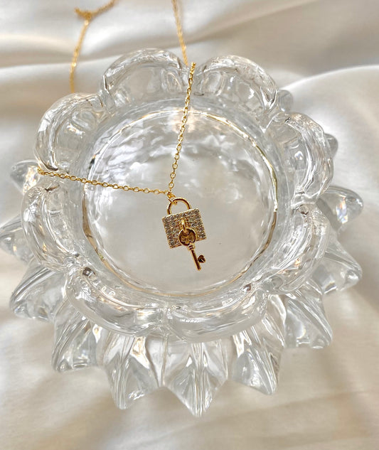Lock & Key Necklace
