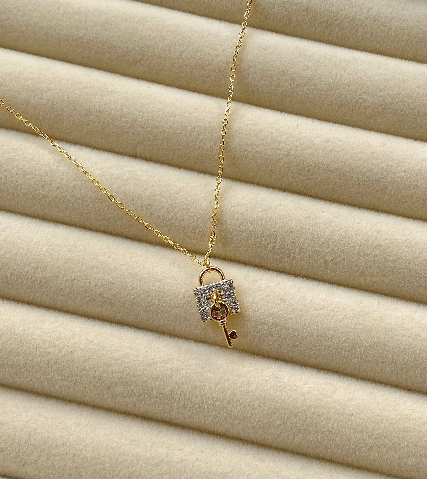 Lock & Key Necklace