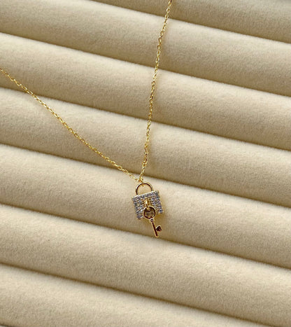Lock & Key Necklace