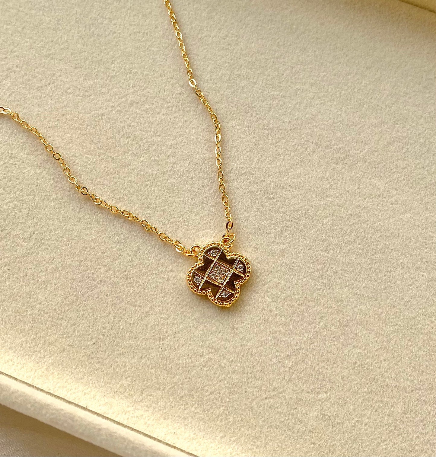 Golden Clove Necklace
