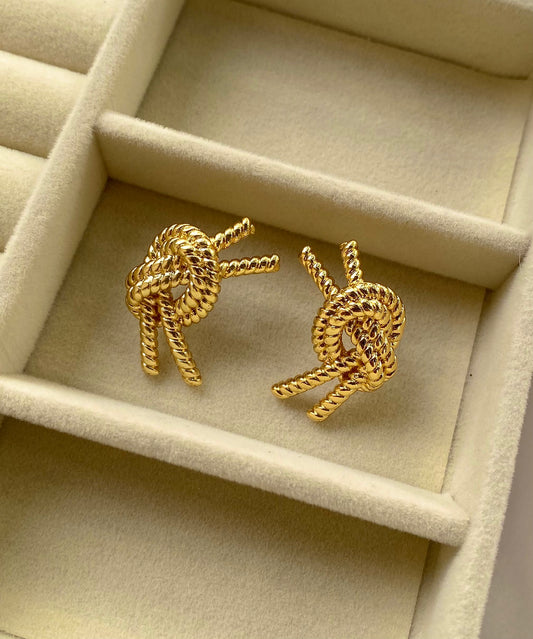 Chunky Knot Earings